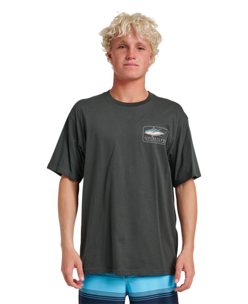 Quiksilver Men's Yellow Finner T-Shirt