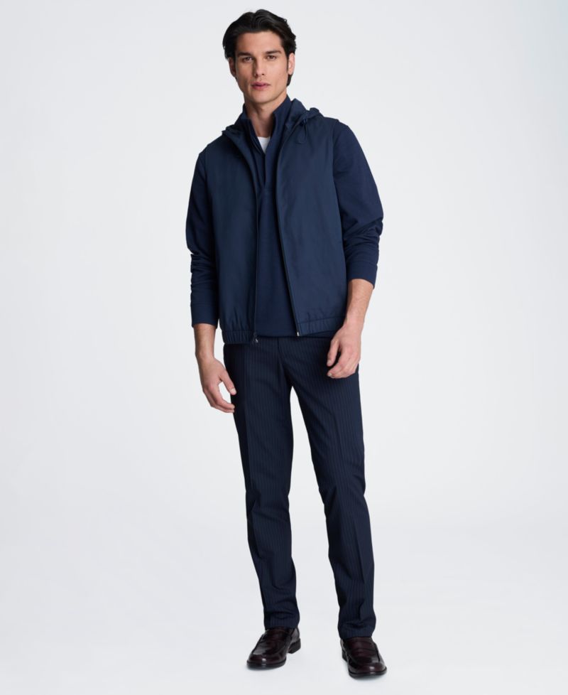 Men's Front Zip Hooded Jacket