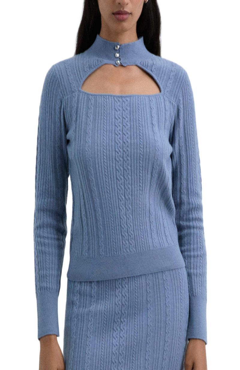 Women's Butbraidopenset Jumper
