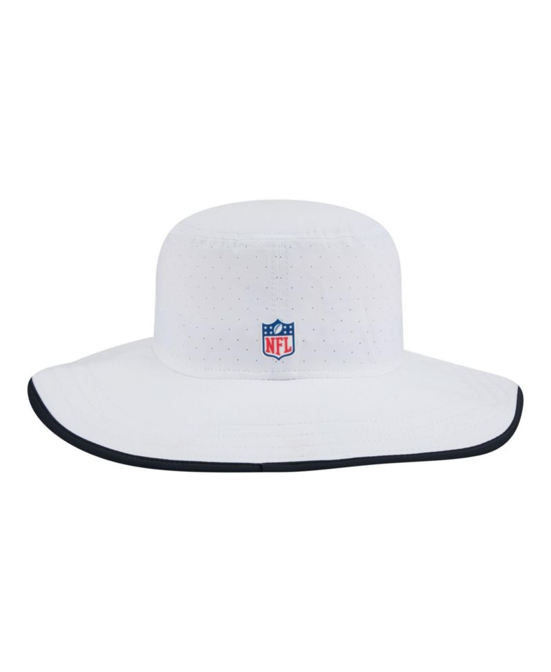 Men's White Houston Texans 2025 NFL Training Camp Panama Bucket Hat