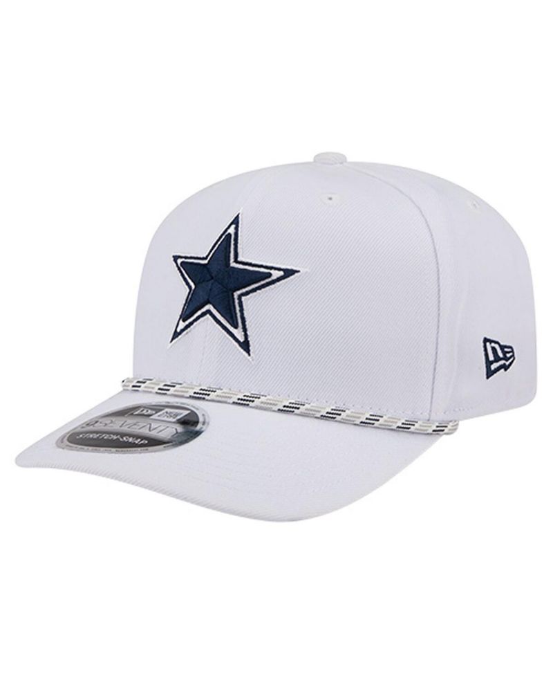 Men's White Dallas Cowboys Gameday Multi Rope 9SEVENTY Adjustable Hat