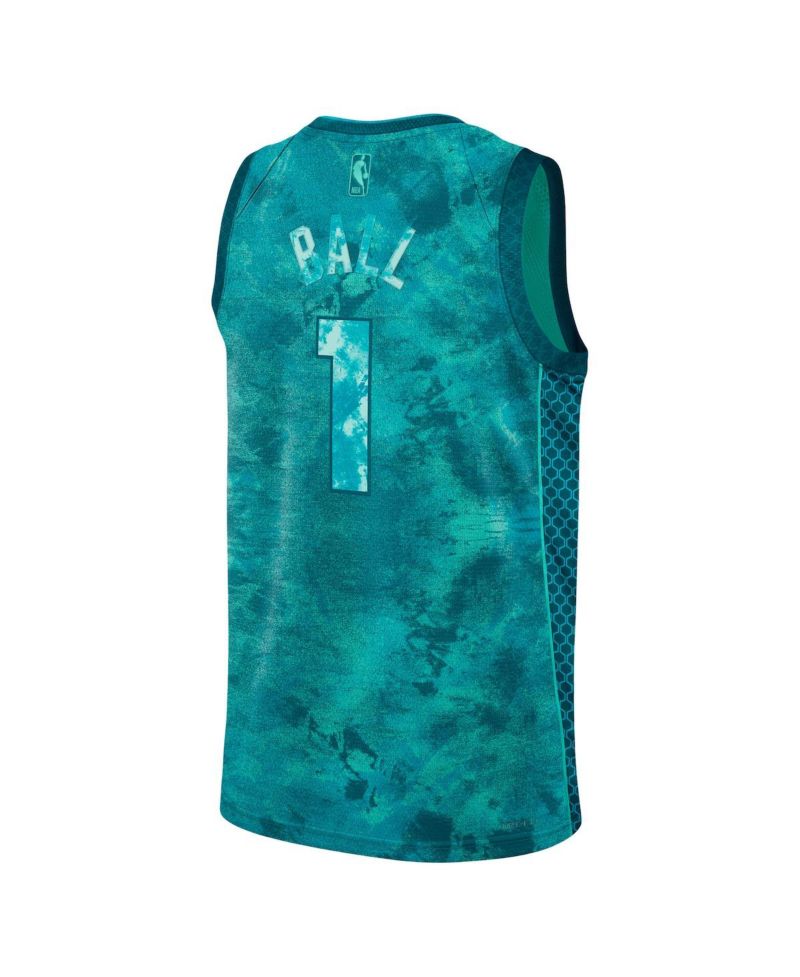 Men's and Women's LaMelo Ball Mint Charlotte Hornets Select Series Swingman Jersey