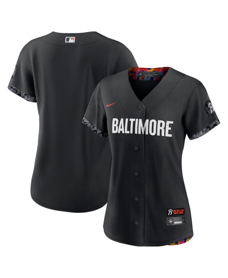 Women's Black Baltimore Orioles 2023 City Connect Replica Jersey