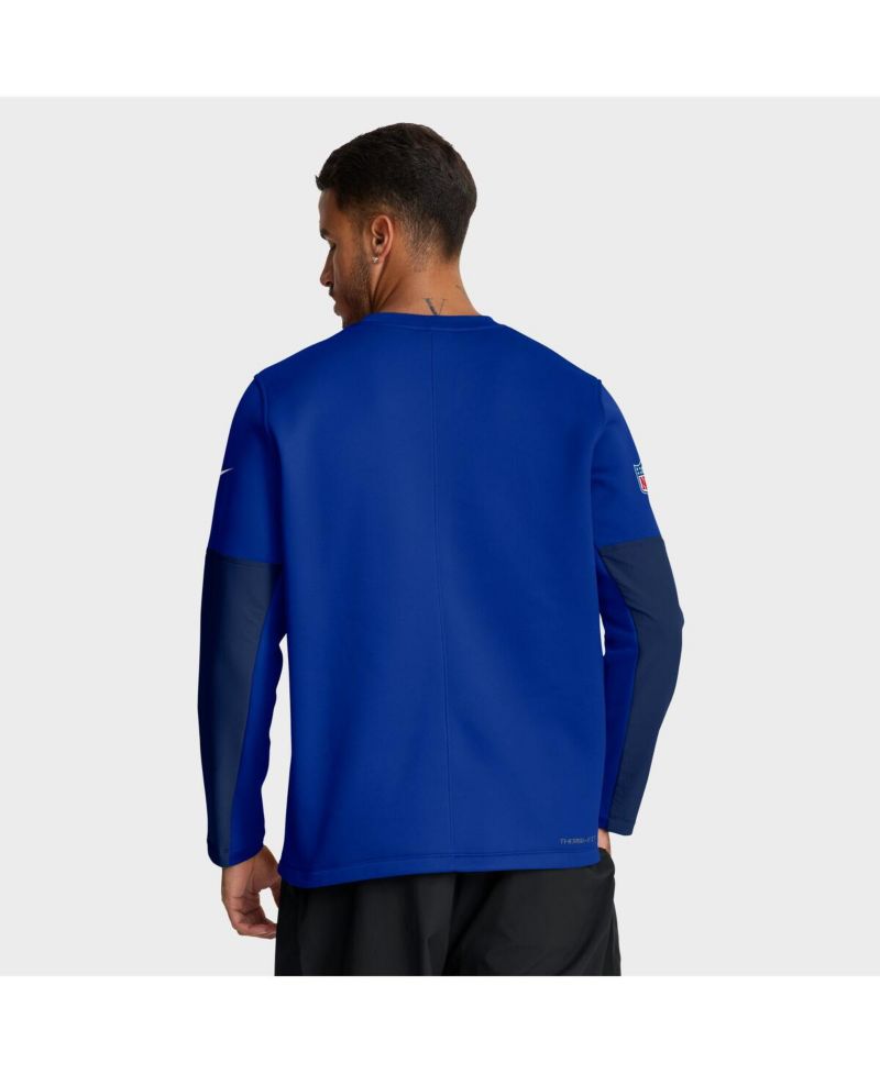 Men's Royal Buffalo Bills Sideline Scripted to Win Performance Long Sleeve T-Shirt