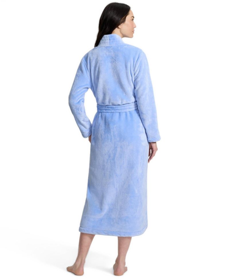 Women's Cozy Plush Long Wrap Robe