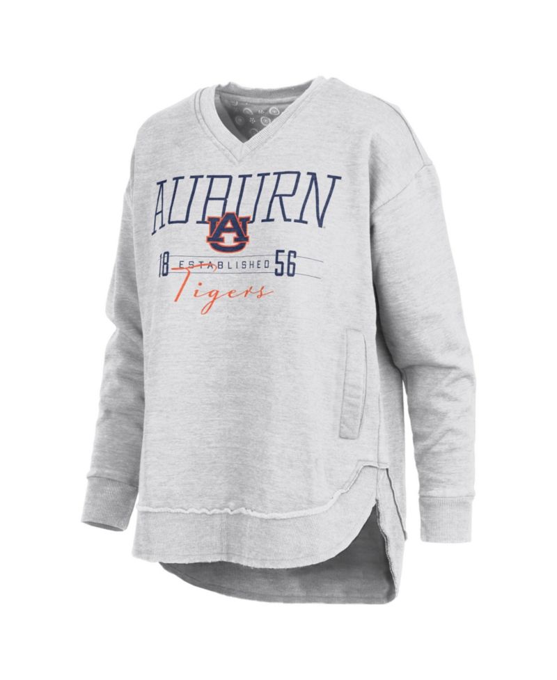Women's Auburn Tigers Marcus East Hall Poncho V-Neck Graphic Sweatshirt