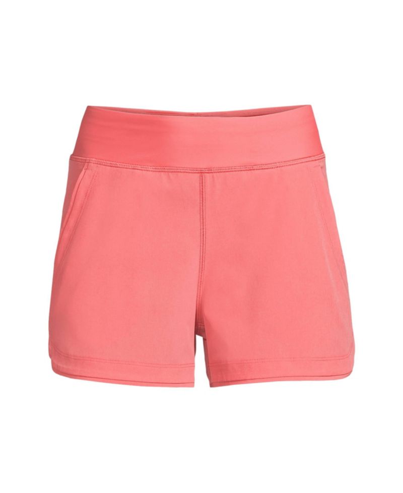 Plus Size SunShade UPF 50 3" Board Shorts with Panty