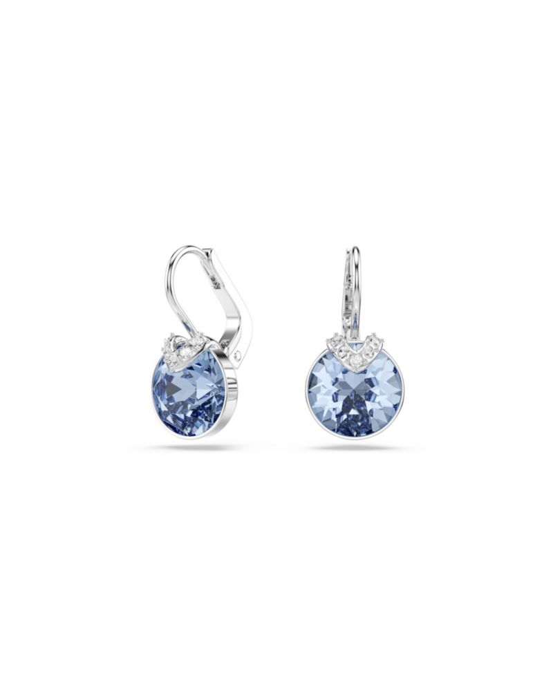 Bella V Gold-Tone Plated Drop Earrings