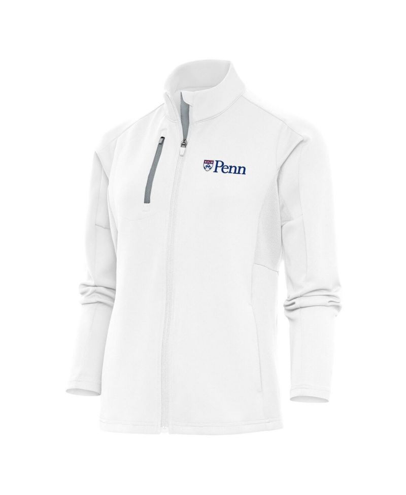 Women's White Pennsylvania Quakers Generation Full-Zip Jacket