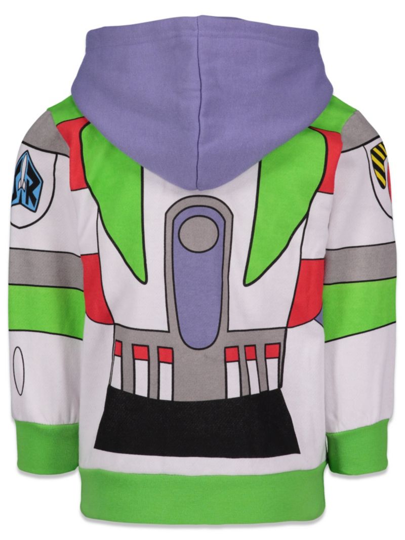 Toddler Boys Boys'(2T-5T)Buzz Lightyear Cosplay Fleece Zip-Up Hoodie