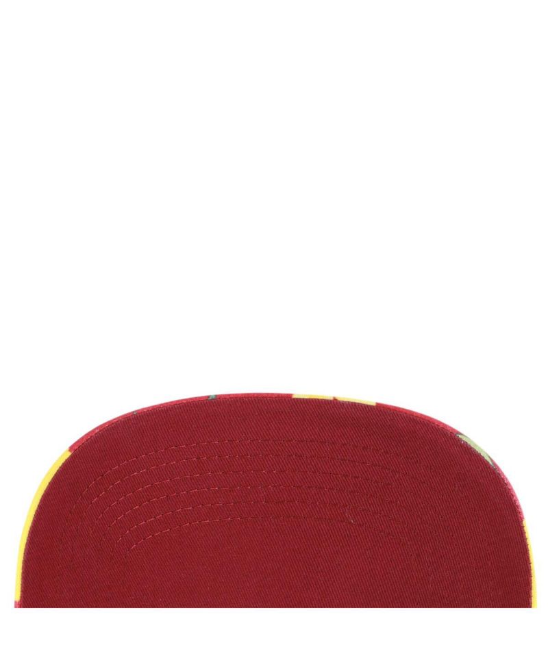 Men's White/Burgundy Washington Commanders Beach Side Hitch Adjustable Hat