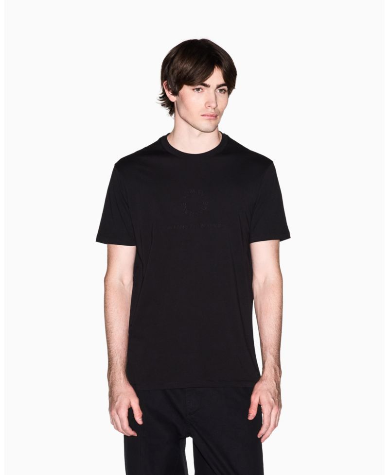 Men's Short Sleeve Tonal Circle Logo T-Shirt