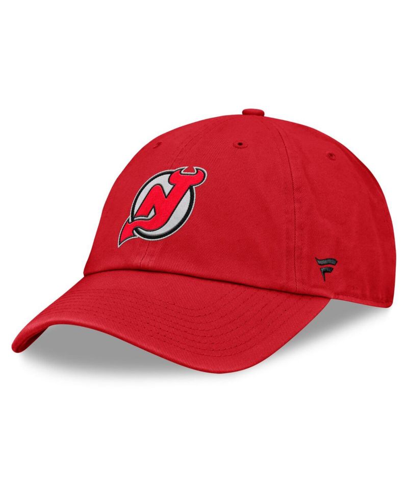 Men's Red New Jersey Devils Decades Collection Adjustable Hat