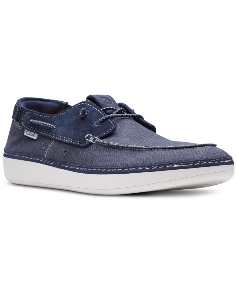 Men's Higley Tie Slip-On Canvas Boat Shoes