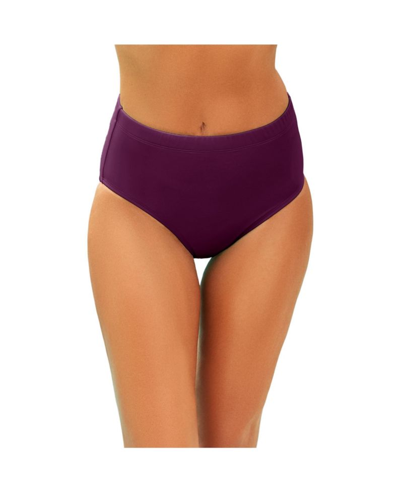 Women's Chlorine Resistant Full Coverage Swim Brief