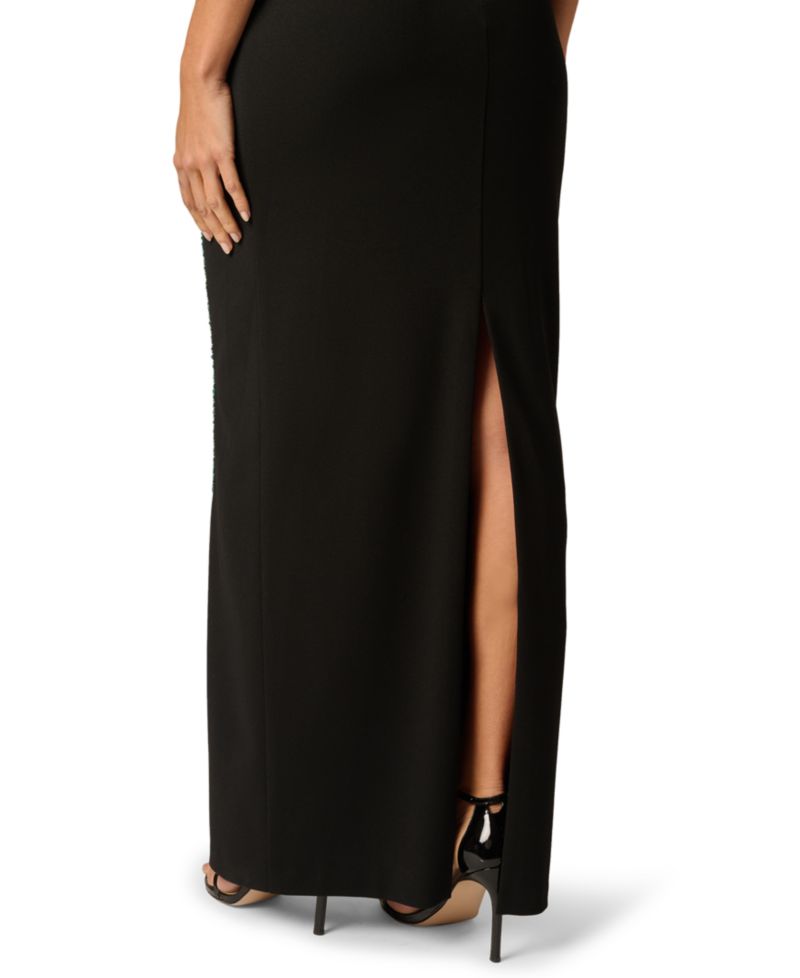 Women's Knit Strapless Ball Gown