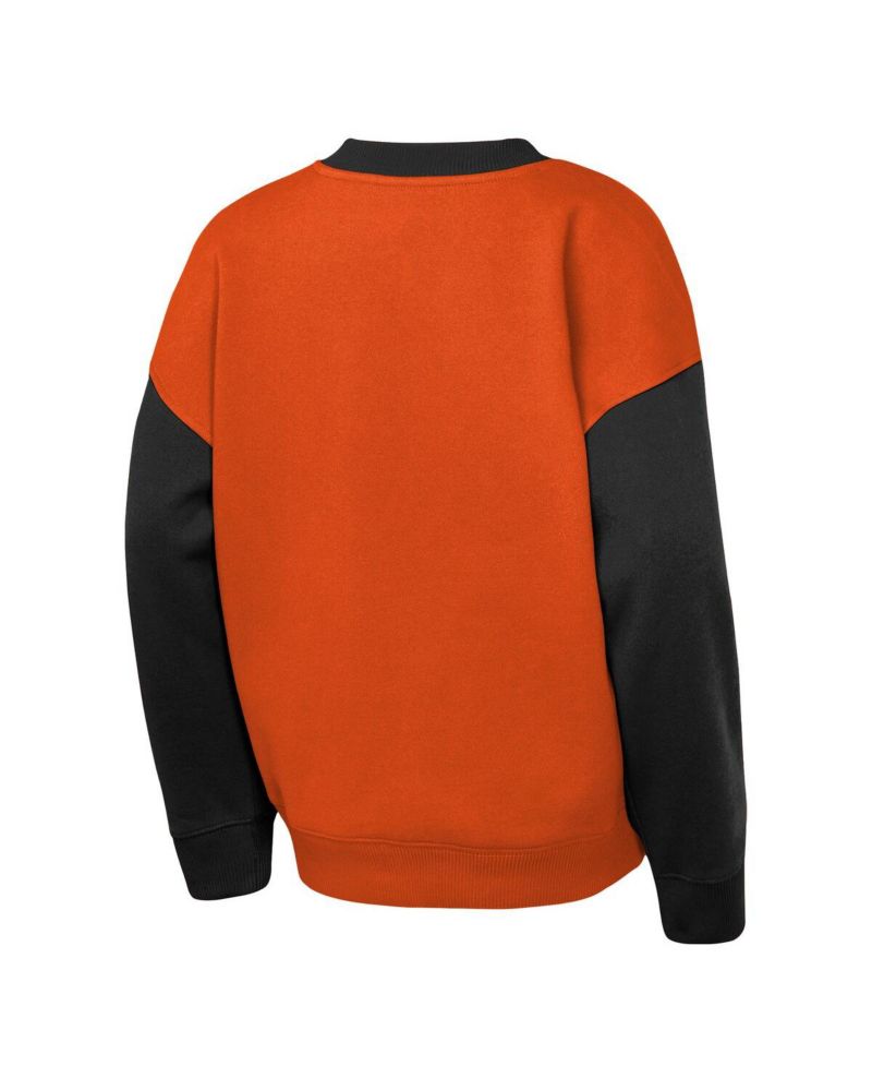 Big Boys and Girls Orange/Black Philadelphia Flyers Impact Player Sweatshirt