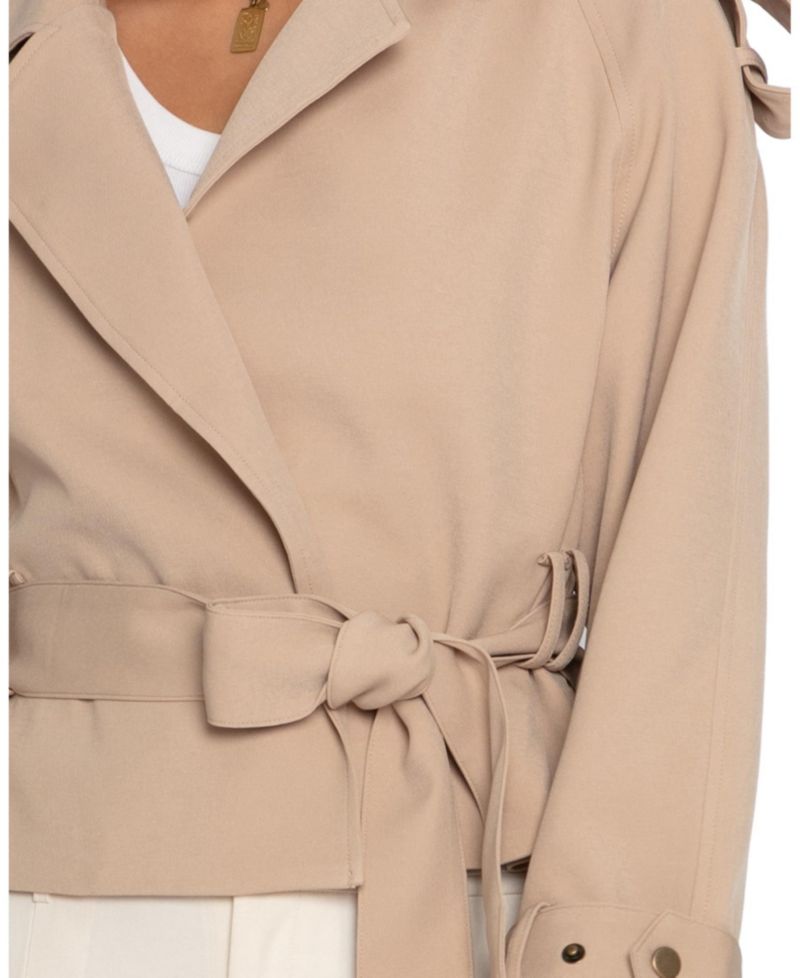 Women's Fast Car Cropped Trench