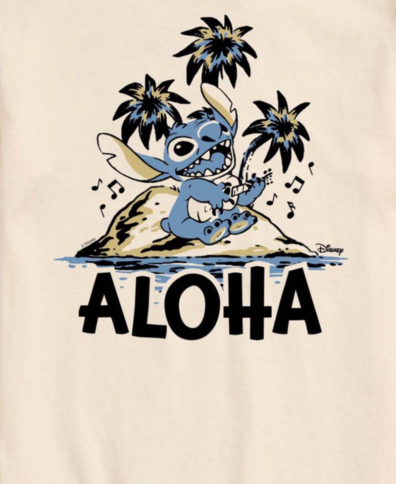 Men's Lilo and Stitch Aloha Island Graphic T-Shirt