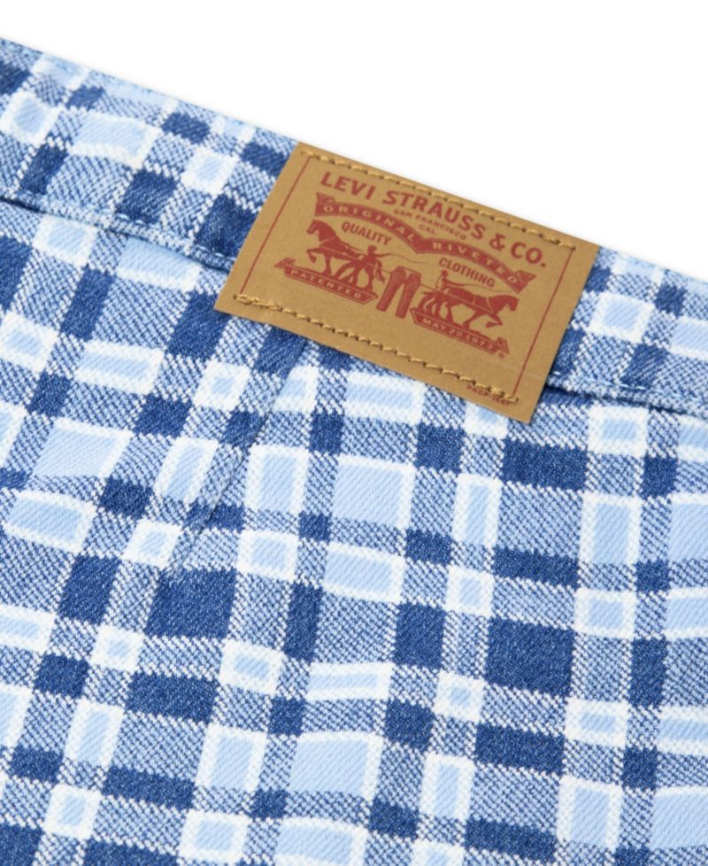 Girls' 7-16 Plaid Skort With Bows