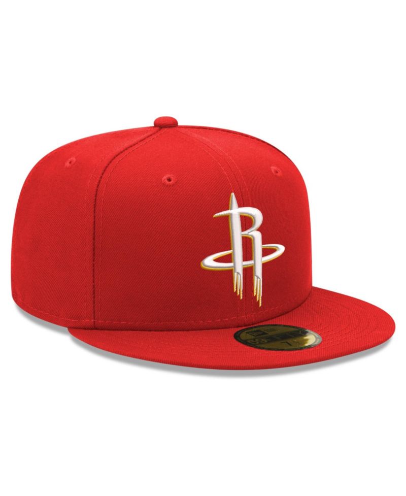 Men's Red Houston Rockets 59FIFTY Fitted Hat