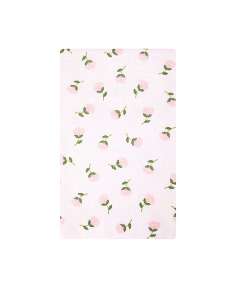 Girl Cotton Poly Flannel Burp Cloths Bundle
