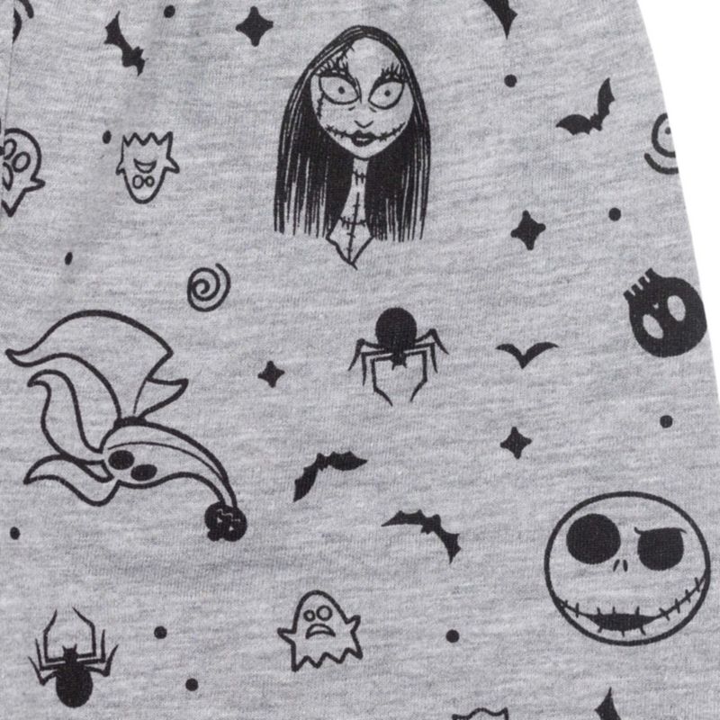 Boys Jack Skellington T-Shirt and Shorts Outfit Set