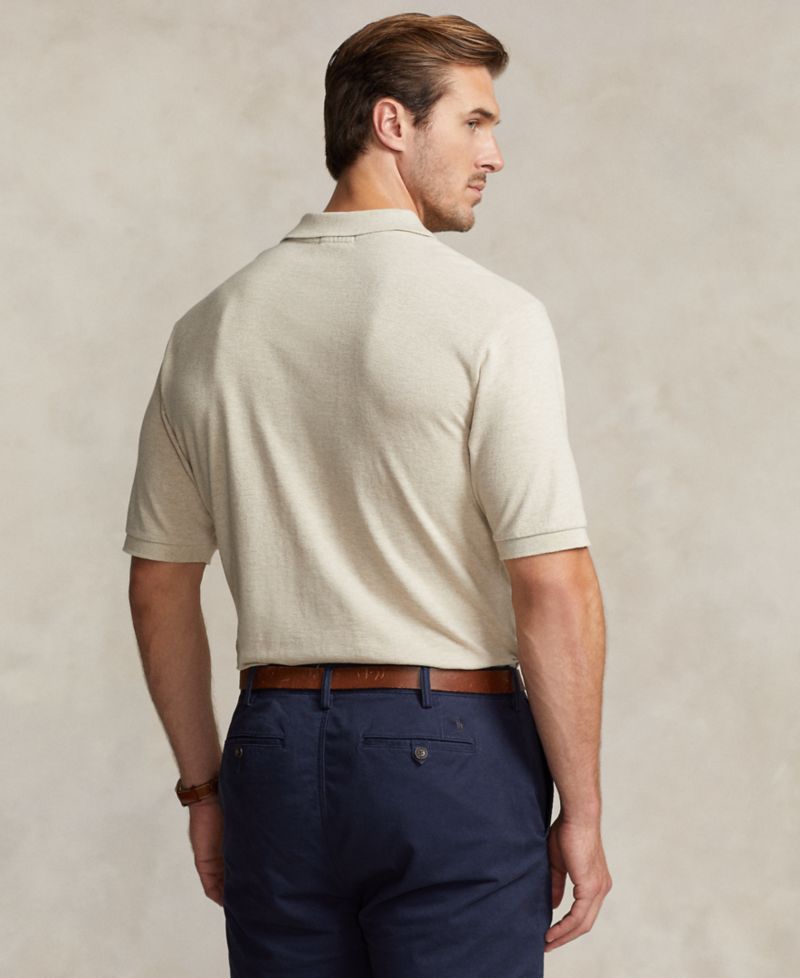 Men's Big & Tall The Iconic Mesh Polo Shirt