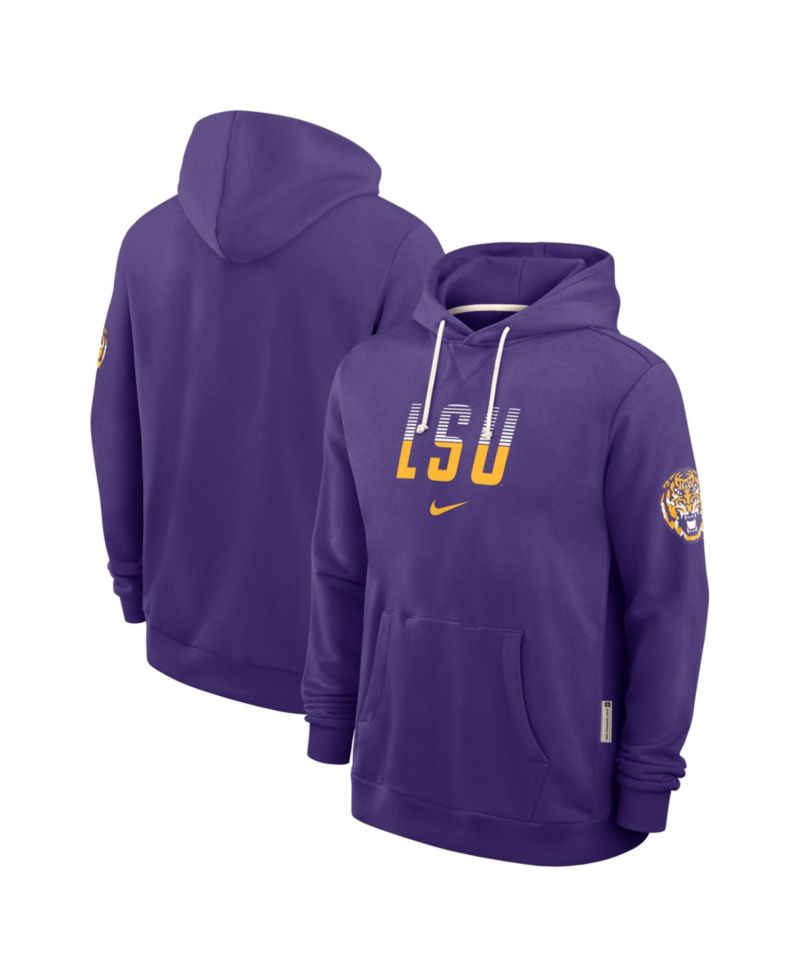 Men's Purple LSU Tigers 2026 Sideline Standard Issue Dri-FIT Hoodie
