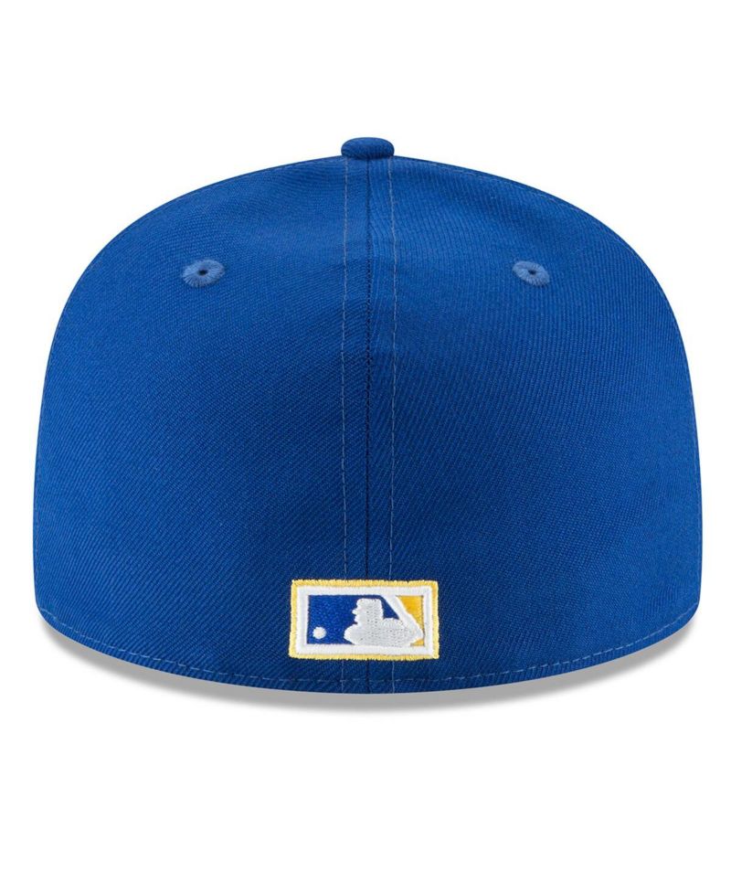 Men's Blue Seattle Mariners Cooperstown Collection Wool 59FIFTY Fitted Hat