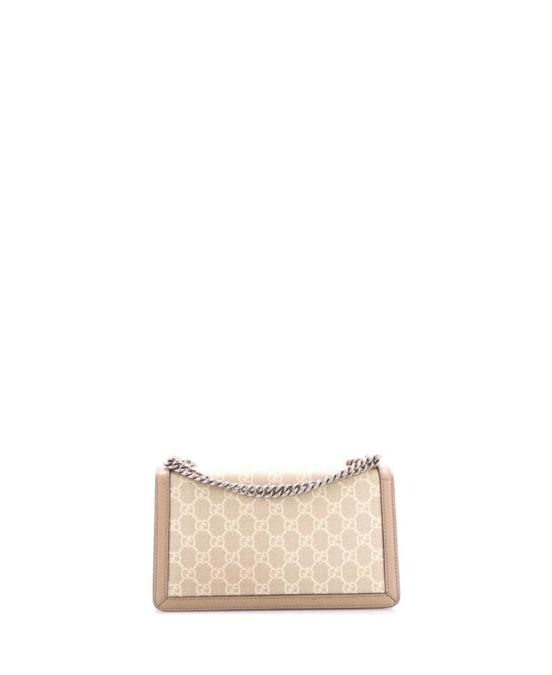 Small Dionysus Bag GG Coated Canvas with Leather