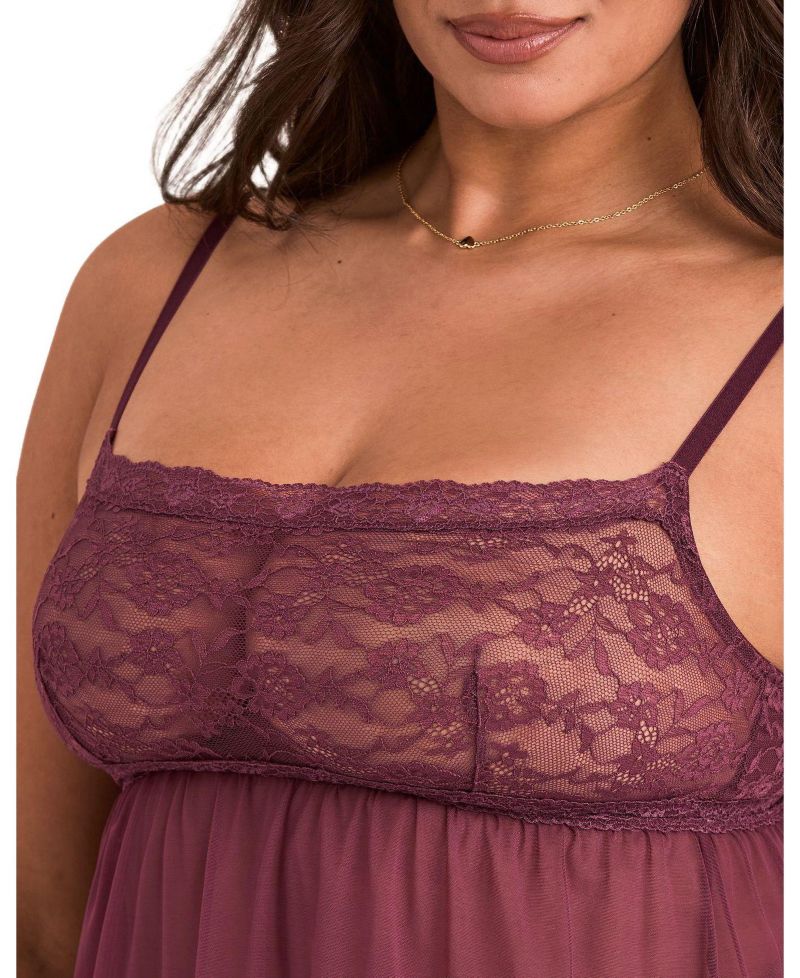 Plus Size Collie Babydoll Lingerie