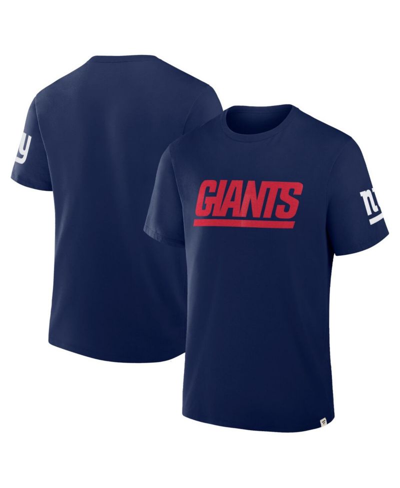 Men's Navy New York Giants Elevated Classic Legacy T-Shirt