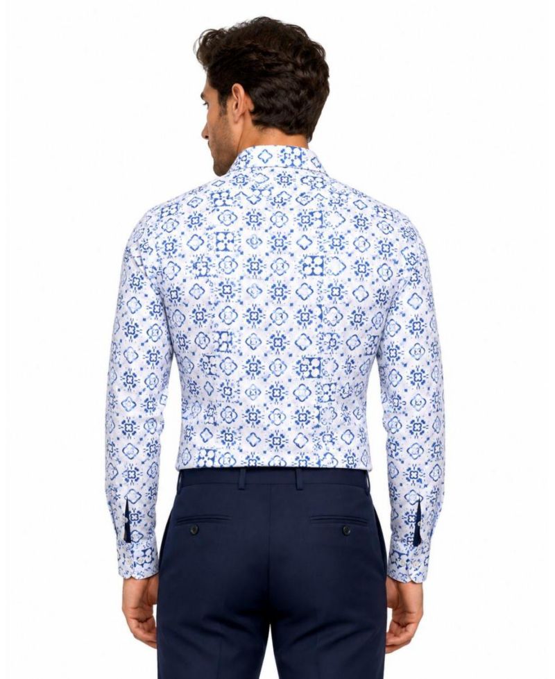 Men's Slim Fit Stylish Button-Down Shirt