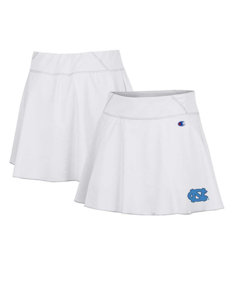Women's White North Carolina Tar Heels Tailgate Soft Touch Skort