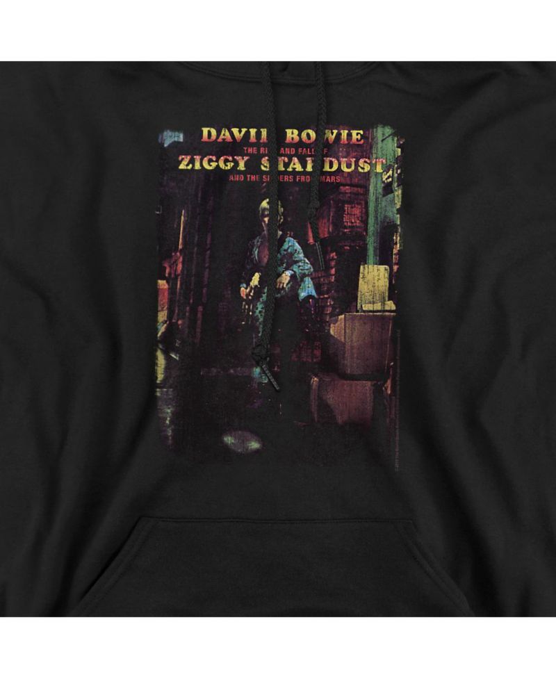 Men's Ziggy Stardust Album Graphic Pull-Over Hoodie