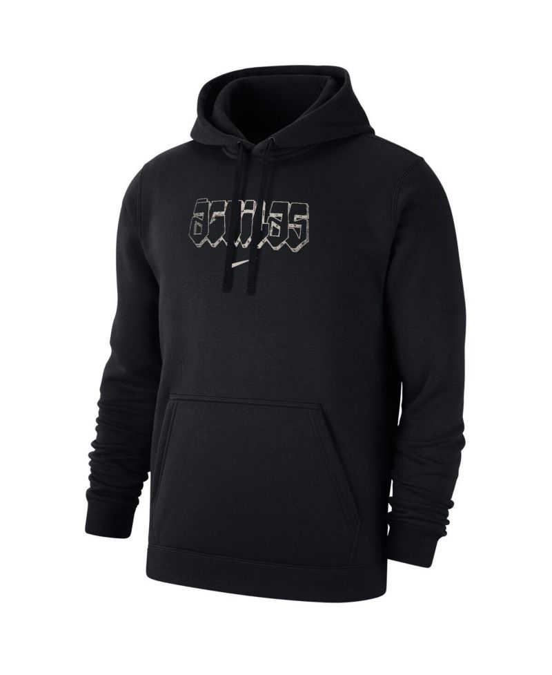 Men's Black Club America CA x CA Pullover Hoodie
