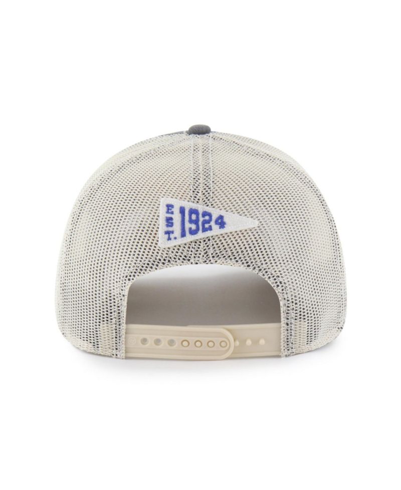 Men's and Women's '47 Charcoal Duke Blue Devils Egremont Well-Worn Adjustable Trucker Hat