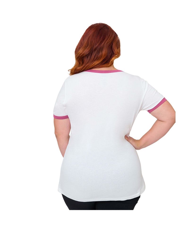 Plus Size Harry Potter Ringer Graphic Tee
