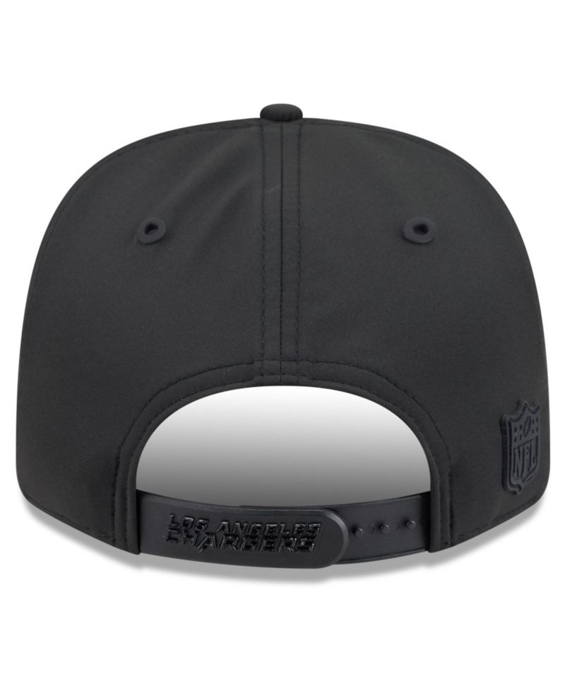 Men's Black Los Angeles Chargers 2026 Sideline 9SEVENTY Adjustable Hat
