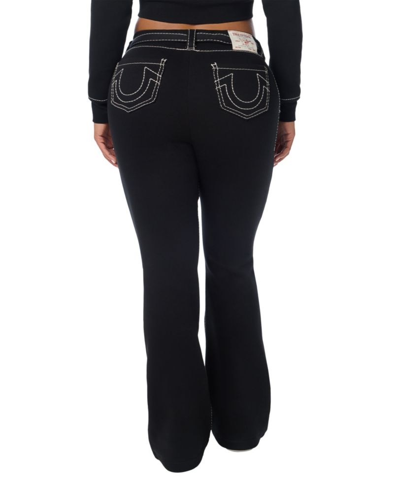 Women's Pull-On Bootcut Cotton-Blend Pants