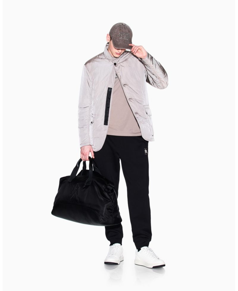 Men's Fleece Logo Patch Jogger Pants