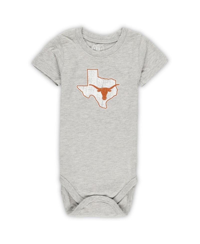 Baby Boys and Girls Texas Longhorns 3-Pack Bodysuit Set