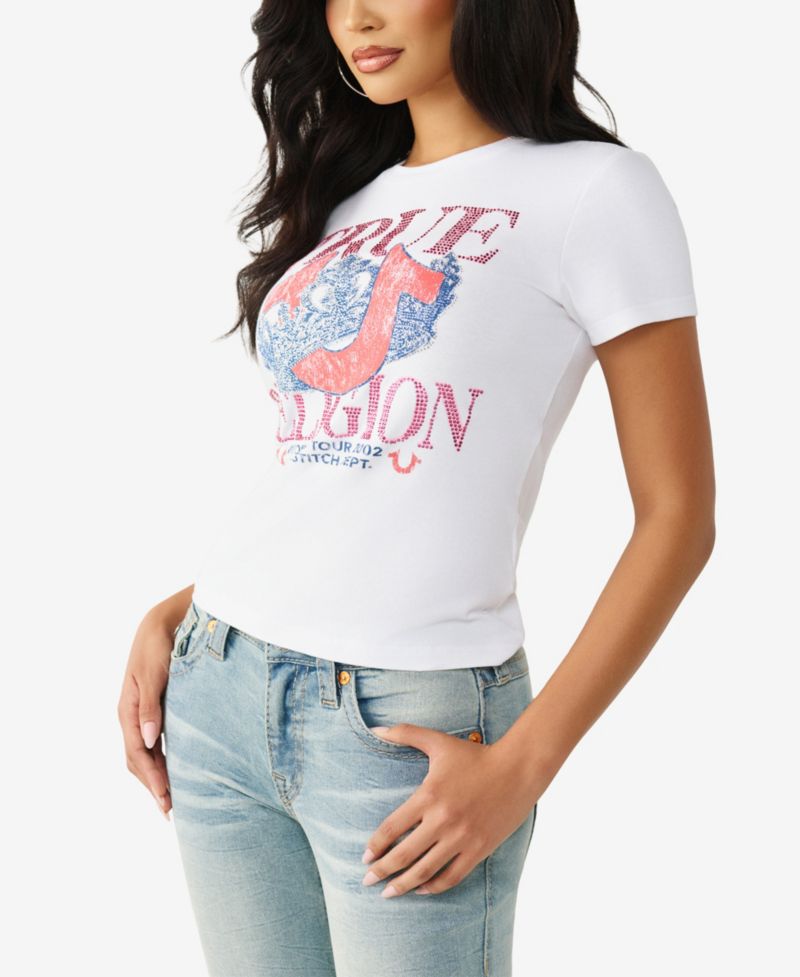 Women's Crystal Classic Crew Neck T-Shirt
