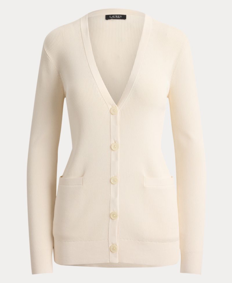 Women's Slim-Fit Long-Sleeve Cardigan Sweater