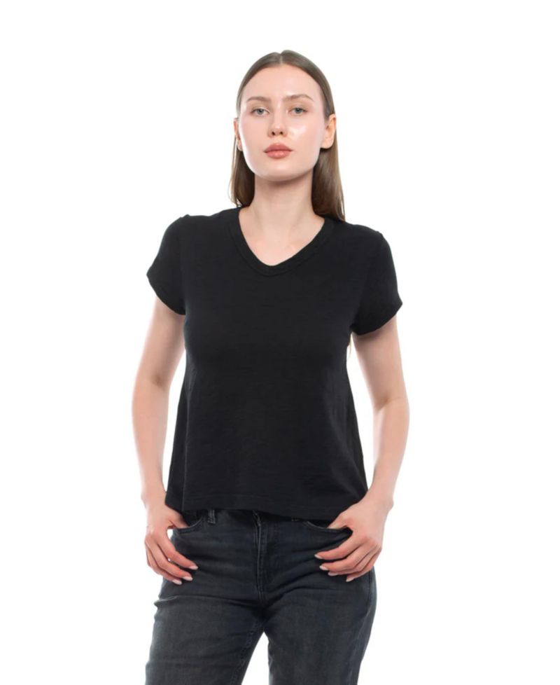 Women's V-Neck Baby Tee