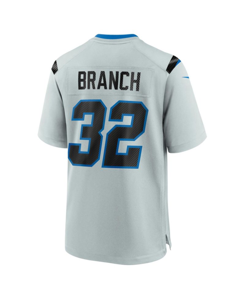 Men's Brian Branch Silver Detroit Lions 2026 Rivalries Collection Game Jersey