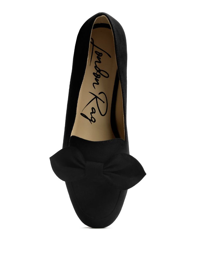 Womens Remee Front Bow Loafers