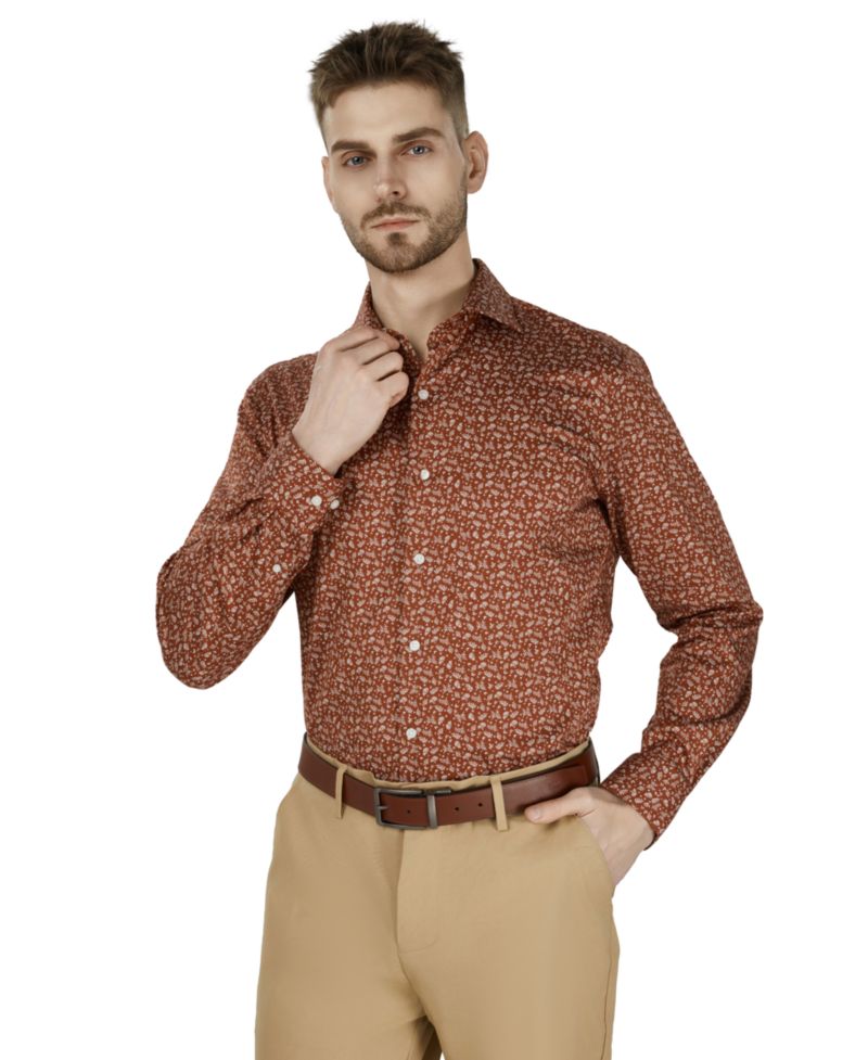 Men's Slim-Fit Daniel Floral Dress Shirt