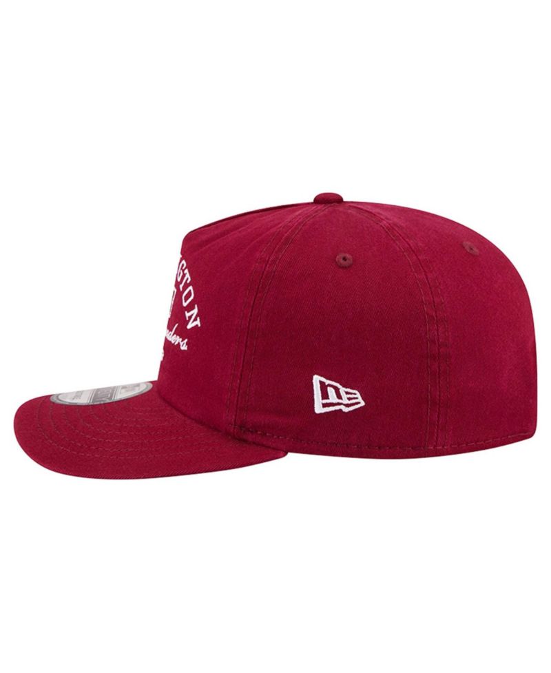 Men's Burgundy Washington Commanders Stacked 19TWENTY Adjustable Hat